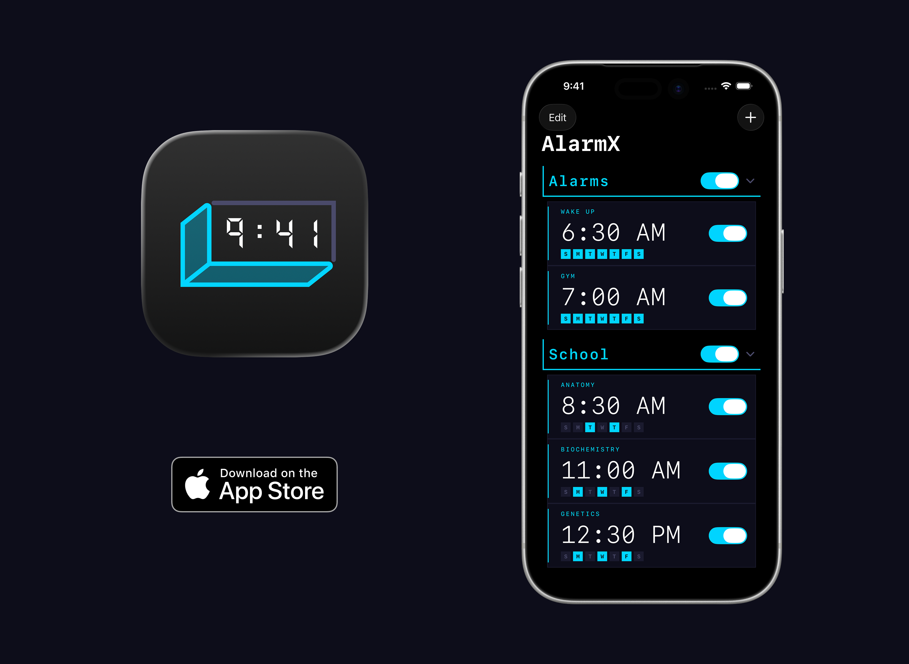 AlarmX Banner
